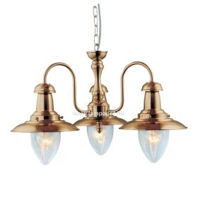 Searchlight Fisherman 5333-3AB csillár, 3x60W