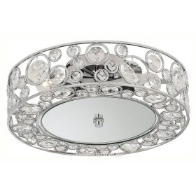   Searchlight Polly 8063-3CC kristály mennyezeti lámpa, 3x40W