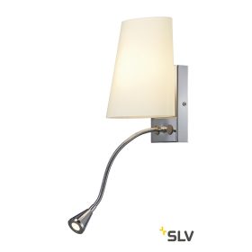   SLV Coupa FlexLED falilámpa LED-es olvasófejjel, 40W+1W LED