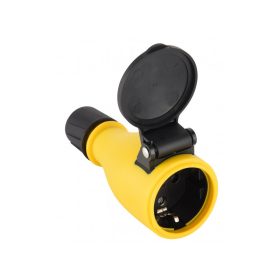   Ultratech SO156Y lengődugalj fedéllel, gyermekvédelemmel, IP54 16A/250V