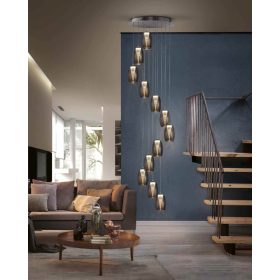   Schuller Nébula 584541 függeszték, 60W LED, 3000K, 5400 lm