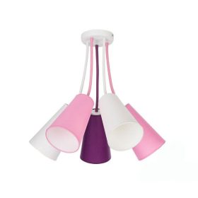   TK Lighting Wire Kids 1712 gyerek mennyezeti lámpa, 5x15W E27 LED