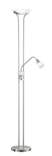 Trio Santo II 421910207 állólámpa, 19,2W+4,8W LED, 3000K, 1800+450 lm