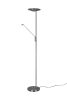 Trio Brantford 425610207 állólámpa, 30W+6,5W LED, 2700K-3200K-4000K, 3500+650 lm