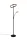 Trio Willis 449510232 állólámpa, 39W+5W LED, 2700K-3200K-4000K, 4600+550 lm
