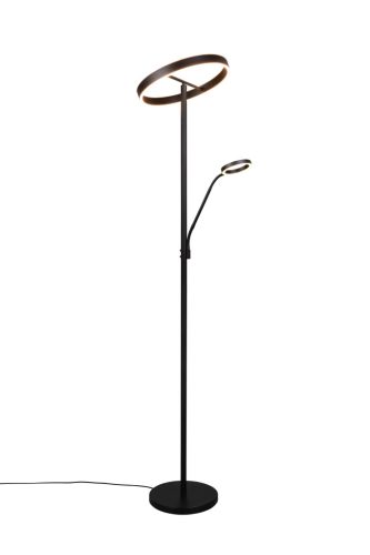 Trio Willis 449510232 állólámpa, 39W+5W LED, 2700K-3200K-4000K, 4600+550 lm