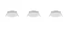 Trio HIMAL 635110301 beépíthető lámpaszett, 3x4W LED, 2700K/4000K, 3x450 lm, IP65