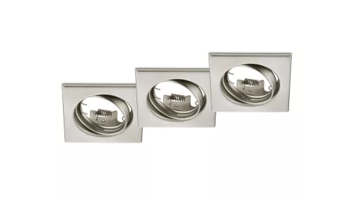 Trio JURA 650000307 beépíthető lámpaszett, 3x15W GU10