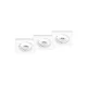 Trio JURA 650000331 beépíthető lámpaszett, 3x15W GU10