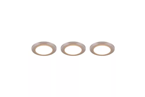 Trio ARGUS 653610306 beépíthető lámpaszett, 3x4W LED, 3000K, 3x350 lm