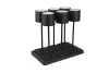 Trio Fernandez R54096632 6db-os tölthető kültéri asztali lámpa dokkolóval