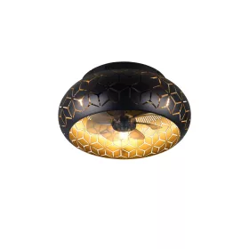 Trio BIDAR R61574080 ventilátoros lámpa