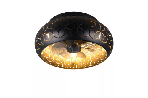 Trio BIDAR R61574080 ventilátoros lámpa