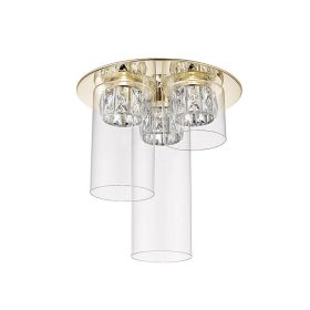   Zuma Gem C0389-03F-F7AC mennyezeti lámpa, 3x5W LED, 3000K, 1350 lm