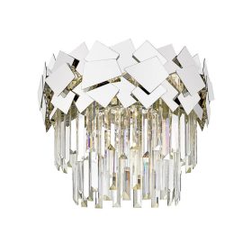   Zuma Quasar C0506-05A-B5AC kristály mennyezeti lámpa, 5x40W E14