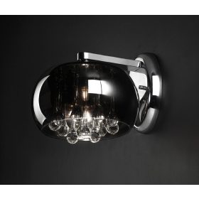 Zuma Crystal halogén falilámpa, 1x53W G9, W0076-01D