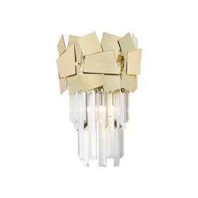 Zuma Quasar W0506-02A-B5E3 kristály falilámpa, 2x42W G9