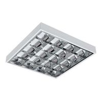 Tükrös-rácsos lámpatestek